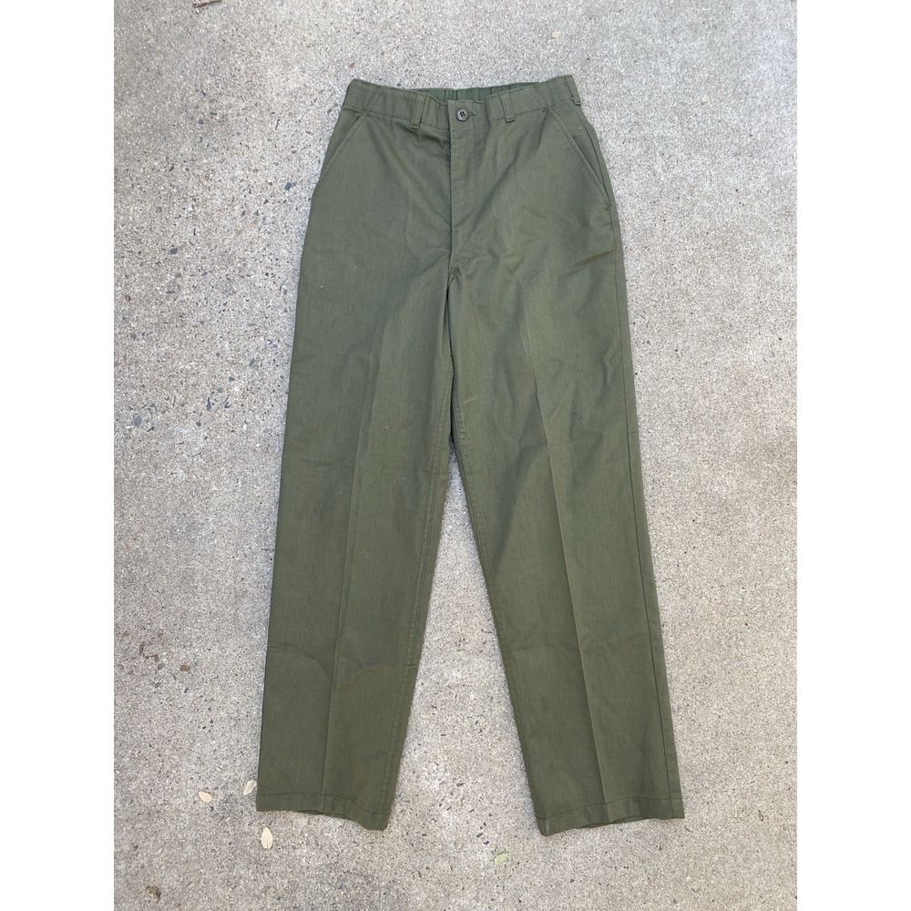 Vintage OG-107 Fatigue Pants 28x30 Military Army Green 70s 80s